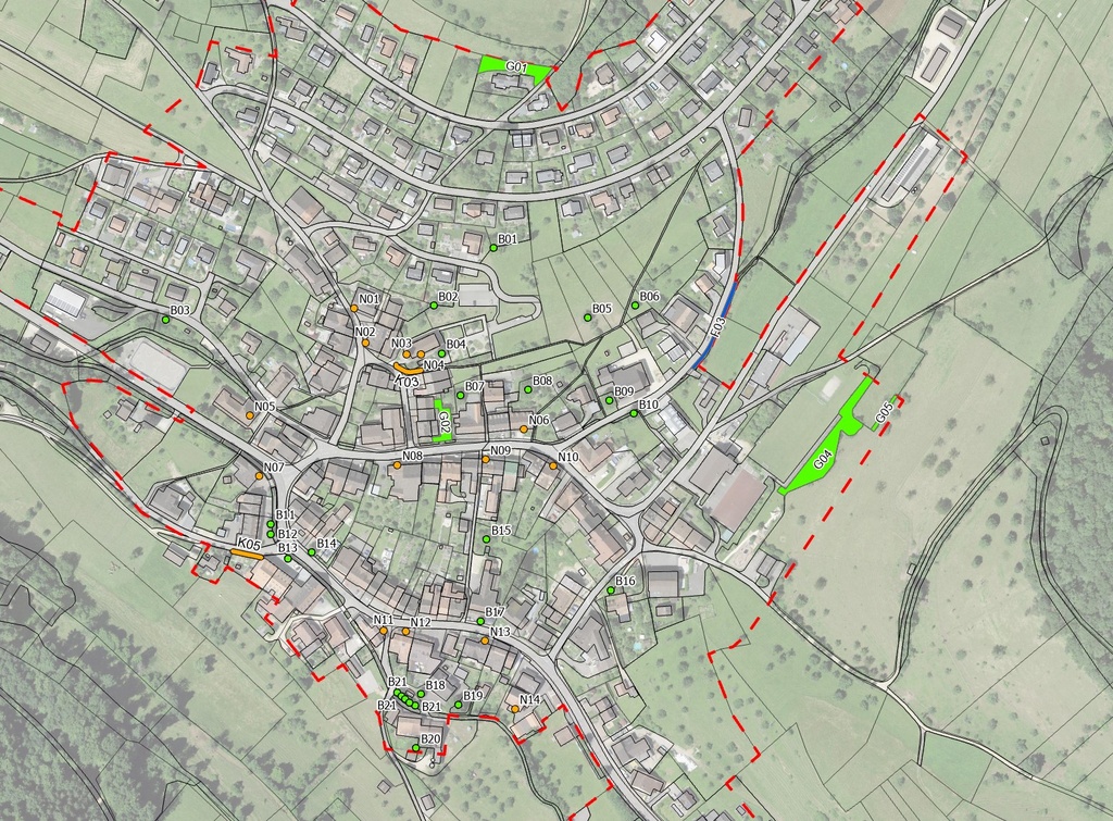 Naturinventar Siedlung Rotenfluh